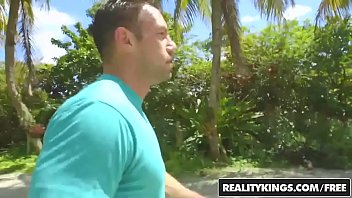 Preview 1 of Hindi Voice B F - RealityKings - Milf Hunter - Real Workout