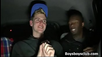 Preview 1 of Girls Strapon Guy Analy Cumshot - Well fit muscled black dude fuck white teen gay boy hardcore 25