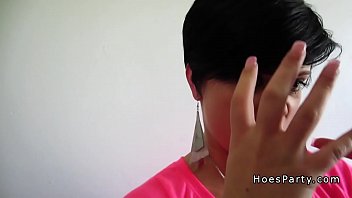 Preview 1 of Dont Fack Me - Two fresh shaved cunt bangs at party