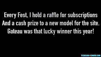 Preview 1 of 16 Years Old Man - Raffle Winner Gateau First Time To Be A Fetish Model