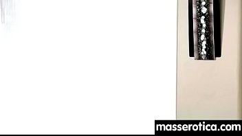 Preview 2 of Polish Xxx Vidio - Massage therapist giving her patient some unknowing love 1