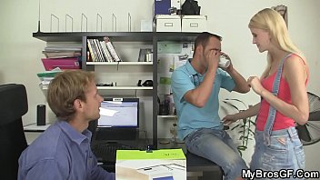 Preview 1 of Osa Lovely Mahogany Bliss - My step bros blonde gf wanna ride another cock