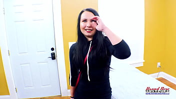 Preview 1 of Isis Lve - Hot Busty Brunette Sporty Whitney Gets Her Pussy Fucked And Eats Cum!