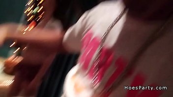 Preview 3 of 1 Hours Xxxvideo - Orgy halloween party with three babes