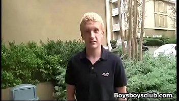 Preview 2 of Pornokino Cunshot - Blacks On Boys Gay Interracial Naughty Porn Video 24