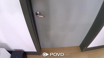 Preview 1 of 18 Casual - POVD Pierced nipple brunette Brooke Myers POV fuck