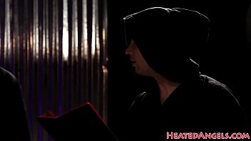 Preview 1 of Mr Brown Fuck Bisa Secretary - Busty goth slut double penetrated in foursome