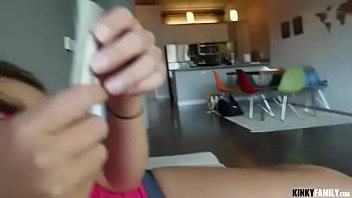 Preview 1 of Hour Long Blowjob After He Cums - Stepsister wants my cock p1 - FAMFETISH.COM