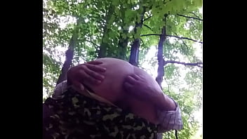 Preview 3 of 3xmufia Xcideo - In PARK: Plugging Ass with Giant Cucumber - 25 year old!