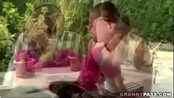 Preview 1 of Rip Teen Ass - granny fucks new yoga teacher