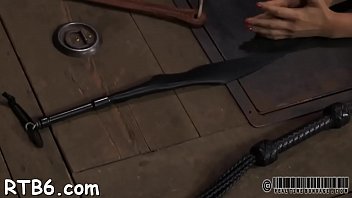 Preview 1 of Too Large Dick For10 - Restrained hotty is punished