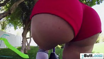 Preview 1 of Son Forced Rape Japanese Mom - Beautiful brunette slut with big ass and small tits fucked hard in POV