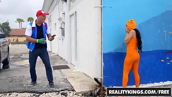 Preview 1 of Nude Kyiv - RealityKings - Monster Curves - Poke Em Xxx Parody