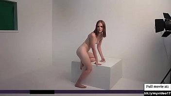 Preview 4 of Coroa Sentando - Beautiful cute blond girl nude photoshoot