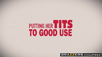 Preview 1 of Ledies 17 - Brazzers - Mommy Got Boobs -  Putting Her Tits To Good Use scene starring Sara Jay and Kyle Mason
