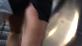 Preview 3 of Rigorous Fingering - Nice asian ass from public train