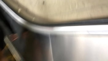 Preview 1 of Rigorous Fingering - Nice asian ass from public train