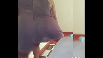 Preview 1 of Biy Sleepeng Mom - teen dance naked dar