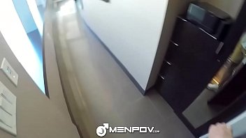 Preview 1 of Handy On Pussy - MenPOV POV fuck with hairy chested Aiden Hart