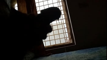 Preview 4 of Asian Sextap - flashing indian dick to aunty