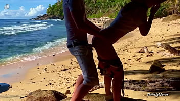Preview 2 of Brother Xxx Big - Outdoor Paradise Sex with Beautiful Girl Compilation