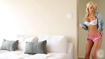 Preview 1 of Valensia Linsey - HOT GIRL GOES NUDE &amp_ STRIPS - SOLO FUCK