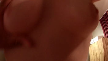Preview 4 of Schwul Tuerke - Bouncing boobs while riding