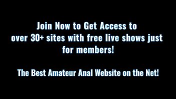 Preview 1 of Xxxss Bp Video - Amateur Teen Heather Lee Gets Her Ass Fucked for All Anal!