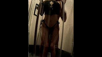 Preview 4 of Erswww Vaidoe H D - The model jerked off her dick for money and then got fucked in the shower
