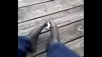 Preview 4 of Teen Blanchard Ryan - Foot Soccer With Black Nylon Stockings 1