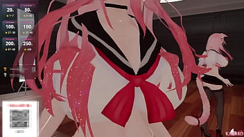 Preview 1 of Wwwx Xxoo - Vtuber KanakoVT gets TEASED and VIBED by chat till she SQUIRTS (Uncensored Catgirl Hentai)