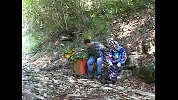 Preview 1 of Femdom Feet Smother Handjob - Outdoor public nudity and private vices Vol. 28
