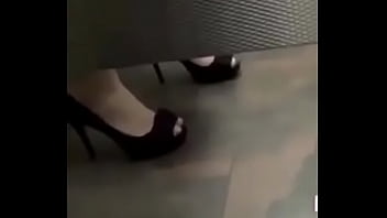 Preview 1 of Horse Father Sex - Girls in the toilet funny reactions to a dildo