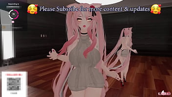Preview 1 of Daughter Catch Mom And Friend - Catgirl gets Vibed and Fucked -- Simps &amp_ Chatters Tease this Spicy Catgirl till she CUMS