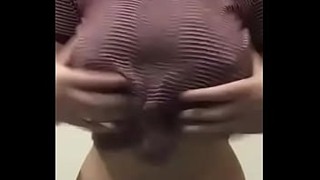 Preview 2 of Tit Sexy Kissing - Saludos tetas grandes
