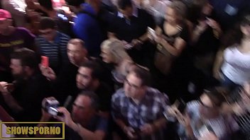 Preview 2 of Bbc Hard Fuck Amateur - Hot blonde public blowjob and fuck on stairs