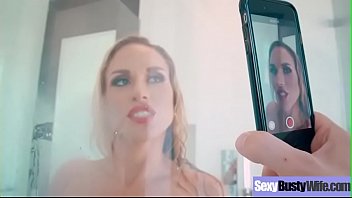 Preview 2 of Lingrie Leopard Mom - Intercorse In Front Of Cam With Big Tits Hot Wife (Tegan James) clip-27