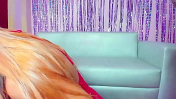 Preview 3 of Puting Stim - her first time sucking two cocks at the same time - horny blonde