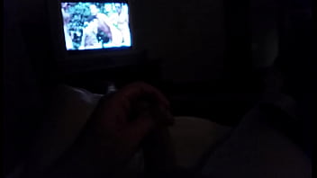 Preview 2 of Kario Xxx - Me jerking and cumming watching bisex porn