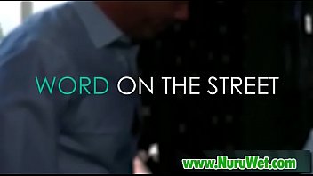 Preview 1 of R R0 - Sexy masseuse blowjob cock in nuru massage 03