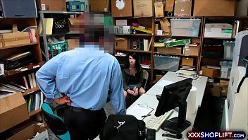 Preview 2 of Biutivul 2019sex - Teen shoplifter propose a blowjob and fuck after caught