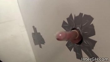 Preview 2 of Judidrbik - Ebony Babe Layton Benton Gets Cock In Glory Hole