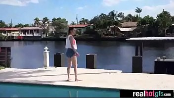 Preview 1 of Young Legal Ebony - Amazing Hardcore Bang On Tape With Hot Girlfriend (gigi flamez) clip-14