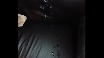 Preview 4 of Xxx Black Guy Hard - Massive Cumshot on leather