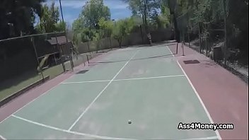 Preview 1 of Majak Sabhi Chodai Video - Tennis coach deep in broke teen