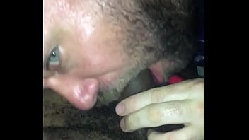 Preview 2 of Granny On Shemale - White Guy sucking Black Dick