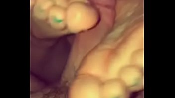 Preview 3 of Moms Sybill - BBW footjob with cumshot..