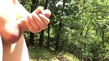 Preview 4 of Arben Xnxx - Very horney hike on the Cannon ball trail in NJ