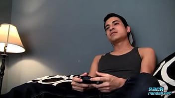 Preview 1 of Sun Forced For Mom - Skinny Isaac Yale solo finger fucks his asshole