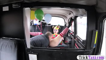 Preview 2 of Hot Mautre Sex - Sweet girl in costume likes drivers cock